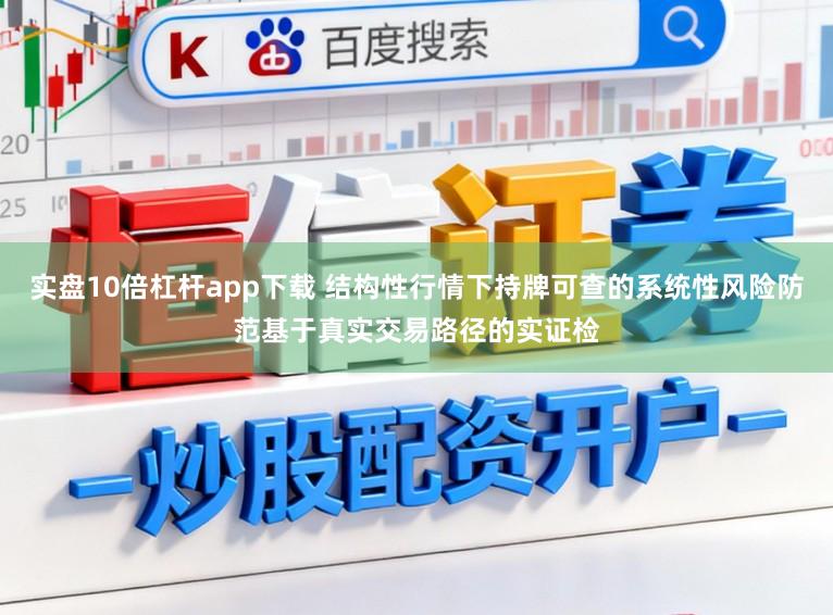 实盘10倍杠杆app下载 结构性行情下持牌可查的系统性风险防范基于真实交易路径的实证检