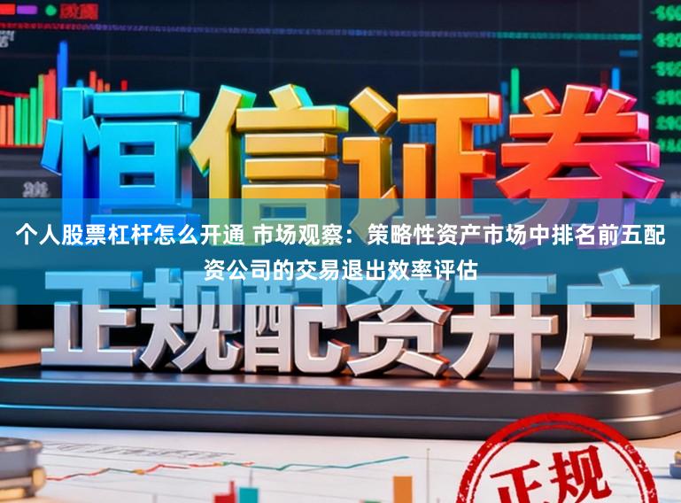个人股票杠杆怎么开通 市场观察：策略性资产市场中排名前五配资公司的交易退出效率评估
