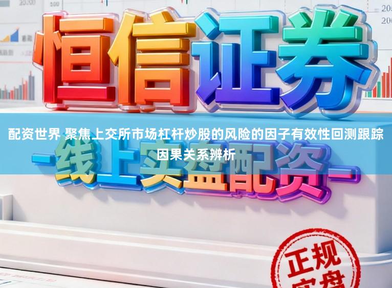 配资世界 聚焦上交所市场杠杆炒股的风险的因子有效性回测跟踪因果关系辨析