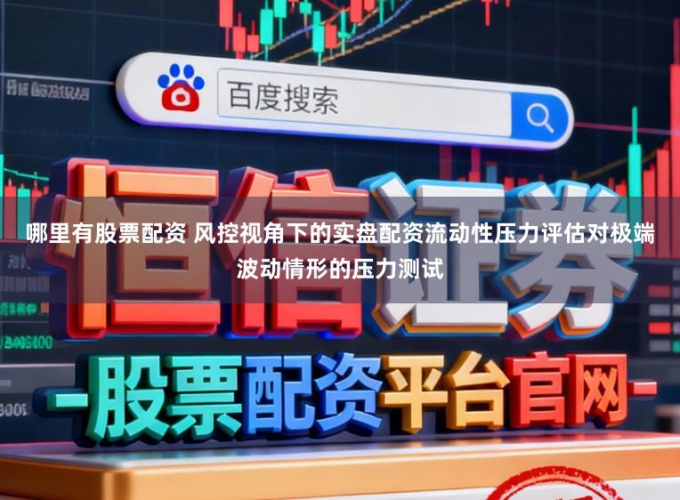 哪里有股票配资 风控视角下的实盘配资流动性压力评估对极端波动情形的压力测试