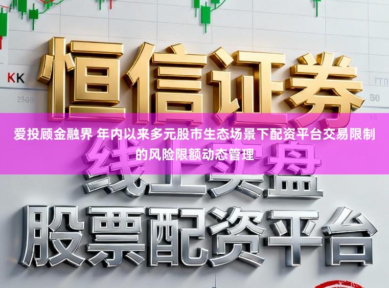 爱投顾金融界 年内以来多元股市生态场景下配资平台交易限制的风险限额动态管理