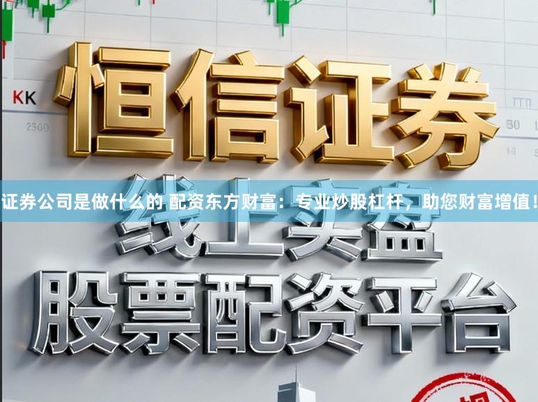 证券公司是做什么的 配资东方财富：专业炒股杠杆，助您财富增值！